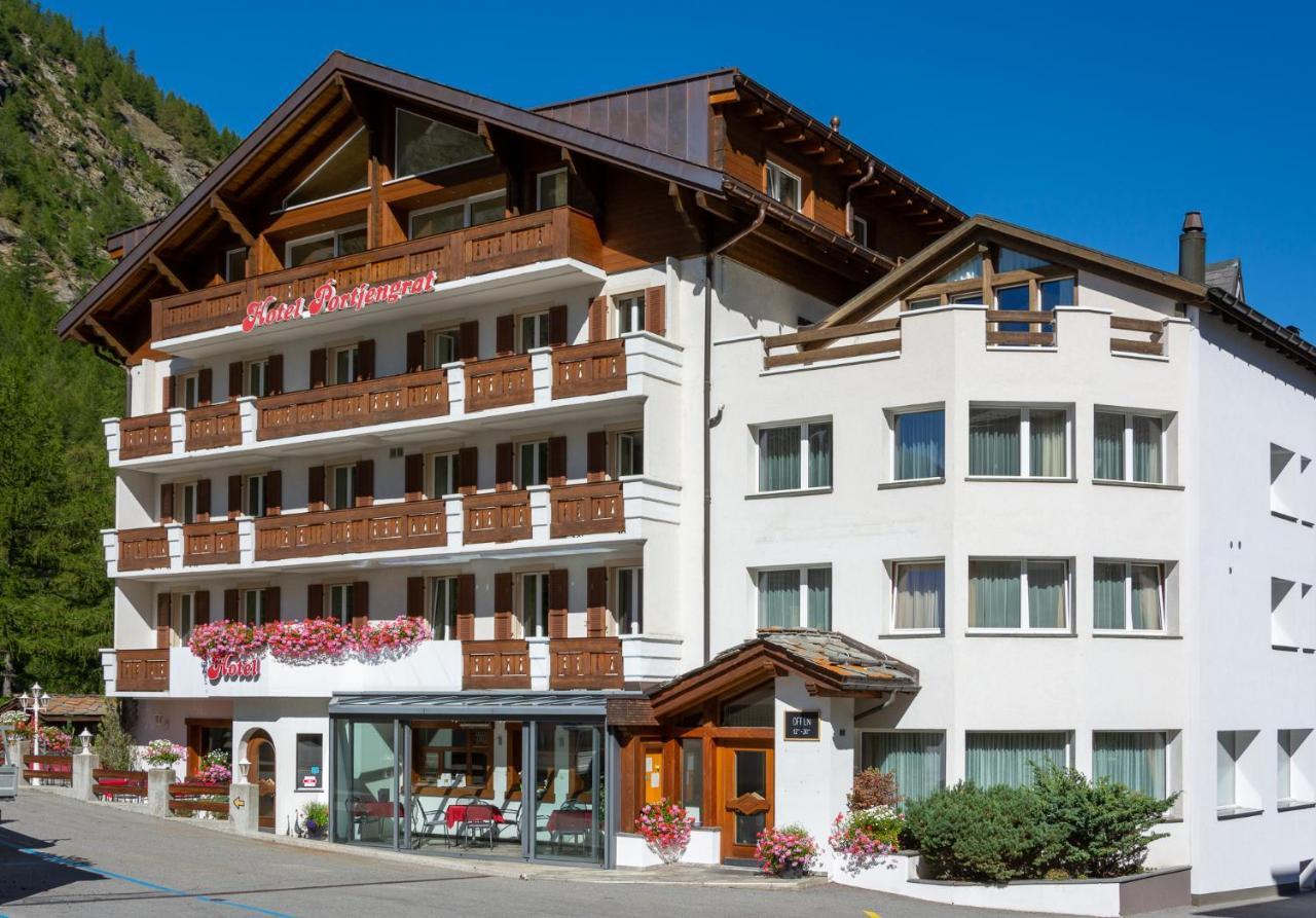 Hotel Portjengrat Saas-Almagell Exterior foto